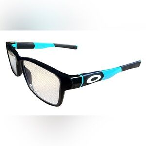 Oakley Youth Field Day Black Eyeglass Rectangle Frames 128 OY 8007-0348 48-14 TH